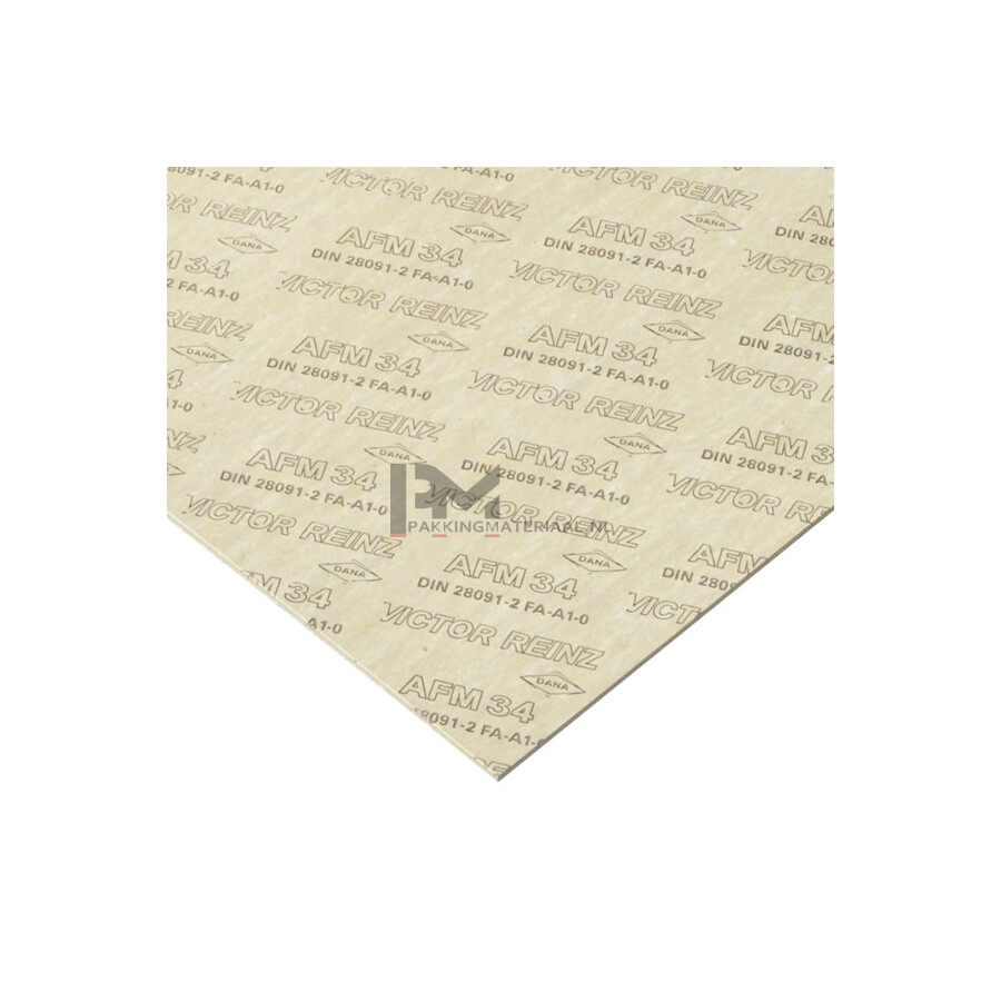 Gasket paper, thickness 0,50 mm, sheet dimensions 300 x 450 mm